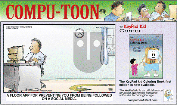 Compu-toon on Sunday April 22, 2012 Comic Strip