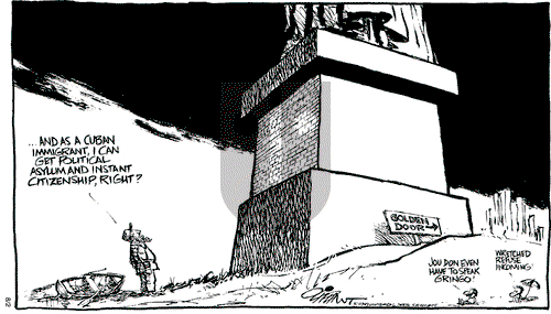 Pat Oliphant on Monday August 2, 1993 Comic Strip