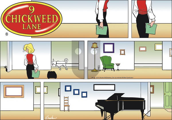 9 Chickweed Lane on Sunday September 8, 2019 Comic Strip