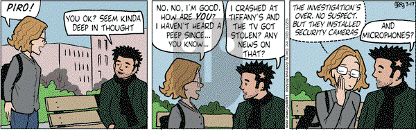 Luann on Friday March 17, 2017 Comic Strip