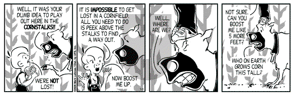 Cow and Boy Classics on Monday September 11, 2006 Comic Strip