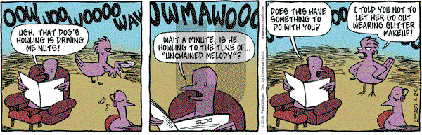 Pooch Cafe on Thursday April 25, 2013 Comic Strip