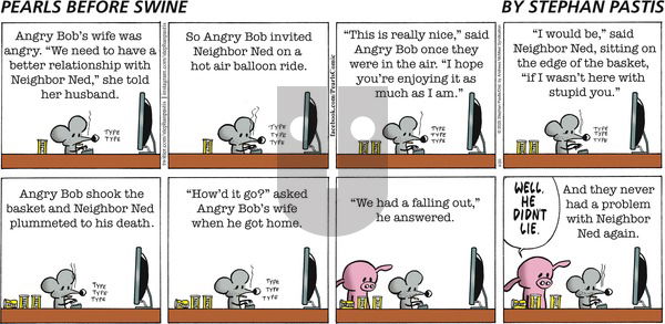 Pearls Before Swine on Sunday April 20, 2025 Comic Strip