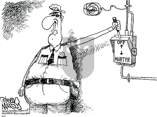 Glenn McCoy on Thursday April 12, 2001 Comic Strip