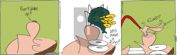 The Knight Life on Tuesday January 13, 2015 Comic Strip