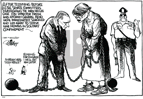 Pat Oliphant on Thursday September 28, 2000 Comic Strip