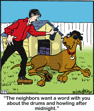 Marmaduke on Monday February 24, 2014 Comic Strip