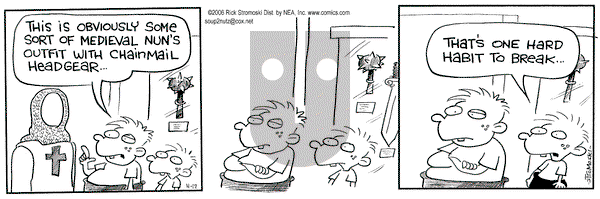 Soup to Nutz - Old on Friday November 17, 2006 Comic Strip