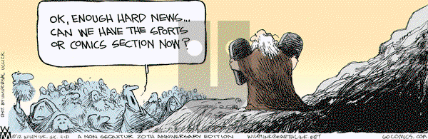 Non Sequitur - Saturday April 21, 2012 Comic Strip