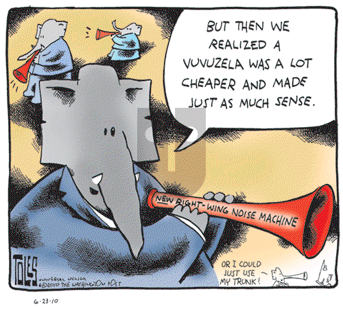 Tom Toles - Wednesday June 23, 2010 Comic Strip