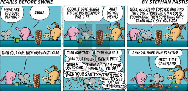 Pearls Before Swine on Sunday November 3, 2019 Comic Strip