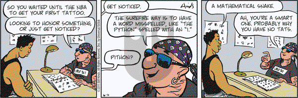 Tank McNamara - Saturday June 6, 2015 Comic Strip