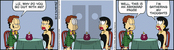 Garfield on Friday March 28, 2014 Comic Strip