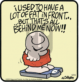 Ziggy on Saturday May 24, 2025 Comic Strip