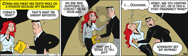 Rip Haywire on Monday January 29, 2018 Comic Strip