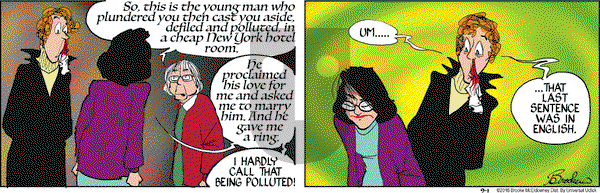 9 Chickweed Lane on Thursday September 1, 2016 Comic Strip