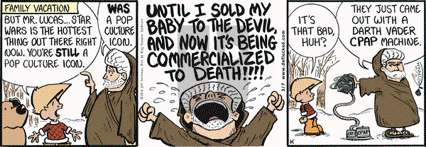 DeFlocked on Monday March 7, 2016 Comic Strip