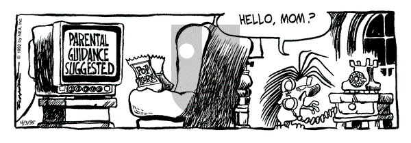 The Grizzwells on Monday April 3, 1995 Comic Strip