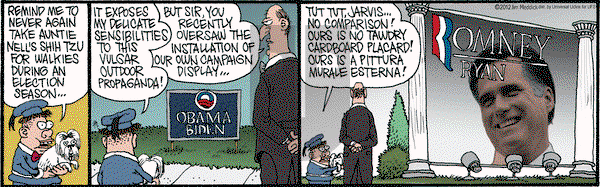 Monty on Monday October 15, 2012 Comic Strip