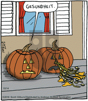 The Argyle Sweater on Monday October 14, 2019 Comic Strip