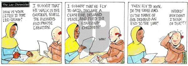 Francis on Saturday July 19, 2025 Comic Strip