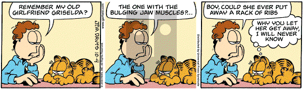Garfield on Saturday October 4, 2008 Comic Strip