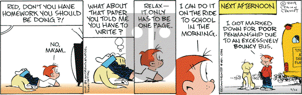 Red and Rover on Wednesday September 25, 2019 Comic Strip