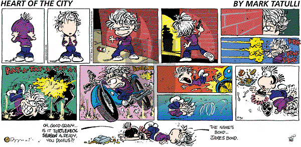 Heart of the City on Sunday September 30, 2001 Comic Strip