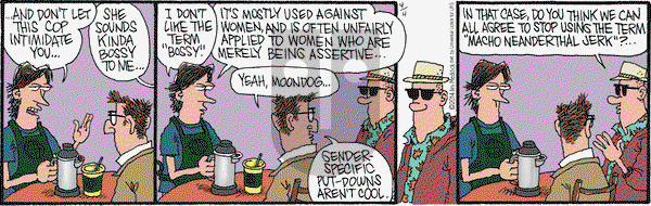 Monty on Friday April 4, 2014 Comic Strip