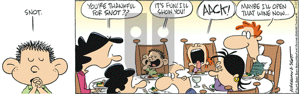 Baby Blues on Thursday November 27, 2014 Comic Strip