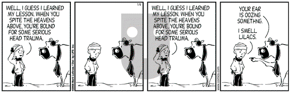 Cow and Boy Classics on Saturday November 18, 2006 Comic Strip