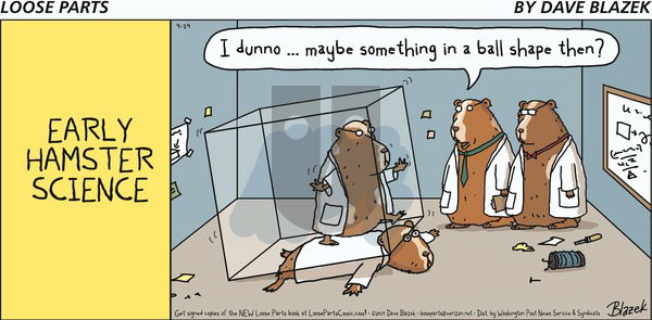 Loose Parts - Sunday April 14, 2019 Comic Strip