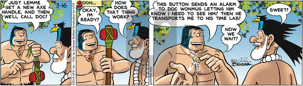 Alley Oop on Friday March 16, 2018 Comic Strip