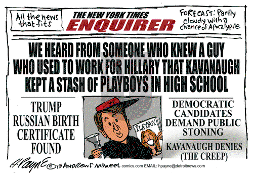 Henry Payne on Saturday September 21, 2019 Comic Strip