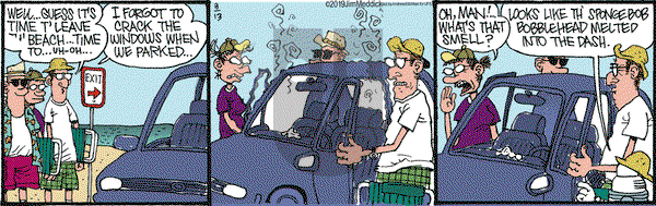 Monty on Tuesday August 13, 2019 Comic Strip
