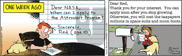 Red and Rover on Thursday February 19, 2015 Comic Strip