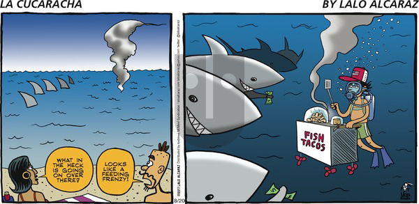 La Cucaracha on Sunday August 20, 2017 Comic Strip