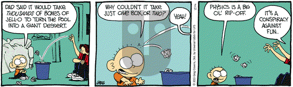 The Buckets on Saturday August 31, 2013 Comic Strip