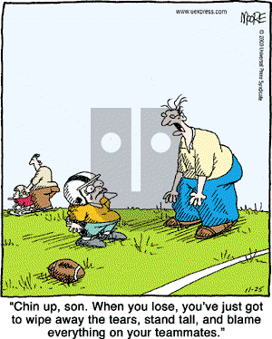 In the Bleachers - Saturday November 25, 2000 Comic Strip