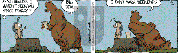 The Grizzwells on Monday November 12, 2018 Comic Strip