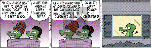 Pearls Before Swine on Monday August 17, 2015 Comic Strip