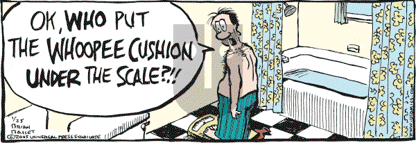 Adam@Home on Tuesday January 25, 2005 Comic Strip