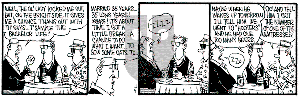 Monty - Friday November 4, 2005 Comic Strip