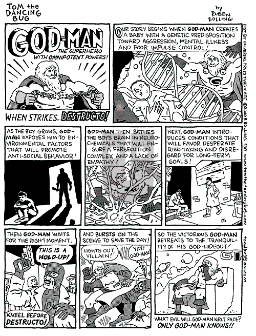 Tom the Dancing Bug on Saturday January 13, 2001 Comic Strip