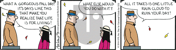 The Born Loser on Wednesday November 9, 2016 Comic Strip