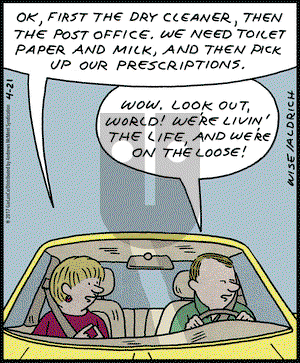 Real Life Adventures - Friday April 21, 2017 Comic Strip