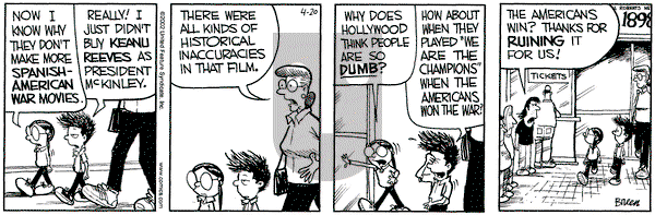 Grand Avenue on Saturday April 20, 2002 Comic Strip