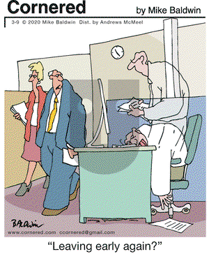 Cornered on Monday March 9, 2020 Comic Strip