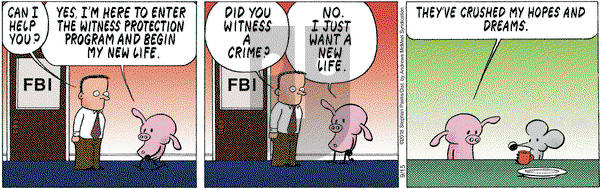 Pearls Before Swine on Saturday September 15, 2018 Comic Strip