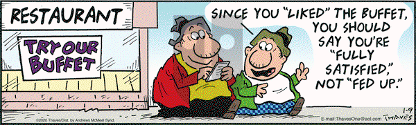 Frank and Ernest on Thursday January 9, 2020 Comic Strip